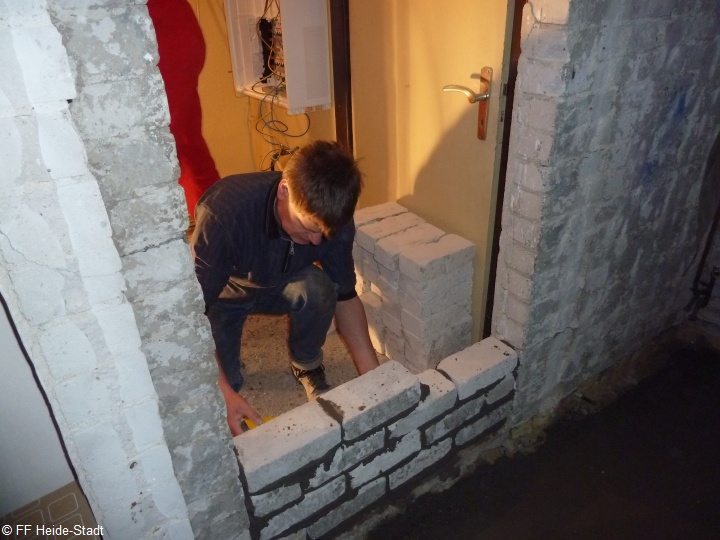 Die Löcher müssen zu