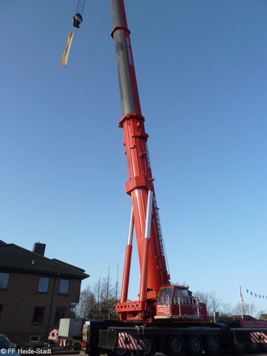 Der rote Riese - vom Weiten schon zu sehen