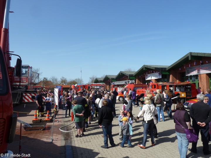 Es ist mächtig was los