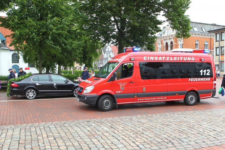 Hochzeit mit Segen der Einsatzleitung