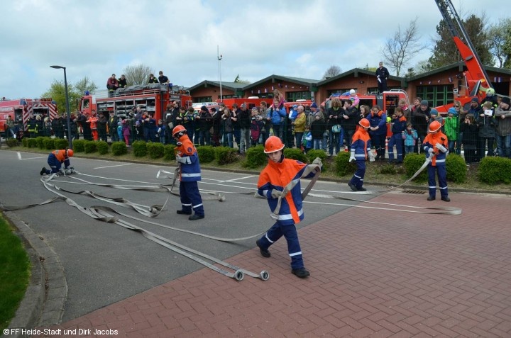 Der Löschangriff unserer Jugendfeuerwehr!