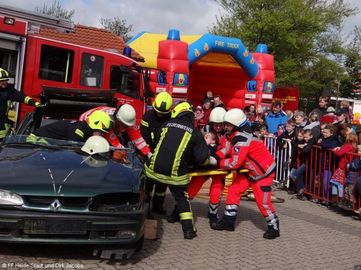 Patientengerechte Rettung nach einem Unfall!