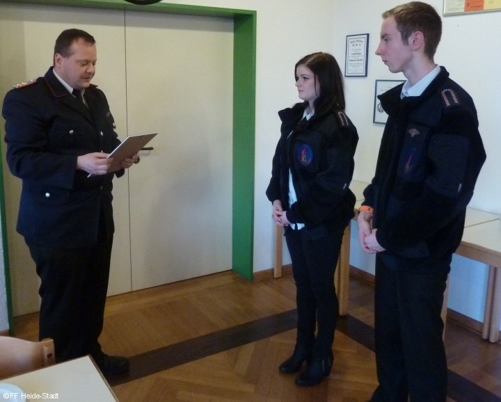 Markus Mähl verabschiedet Kyra Seiler und Jannik Möller