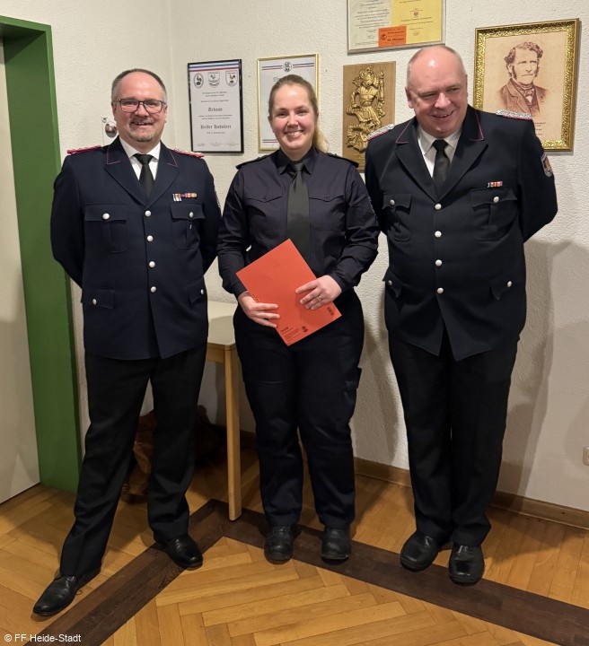 Löschmeisterin zur Oberlöschmeisterin