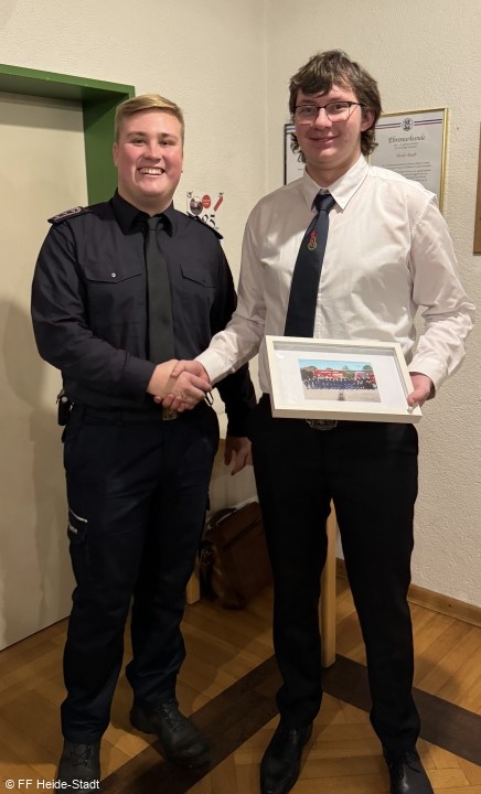 Übernahme aus der Jugenfeuerwehr