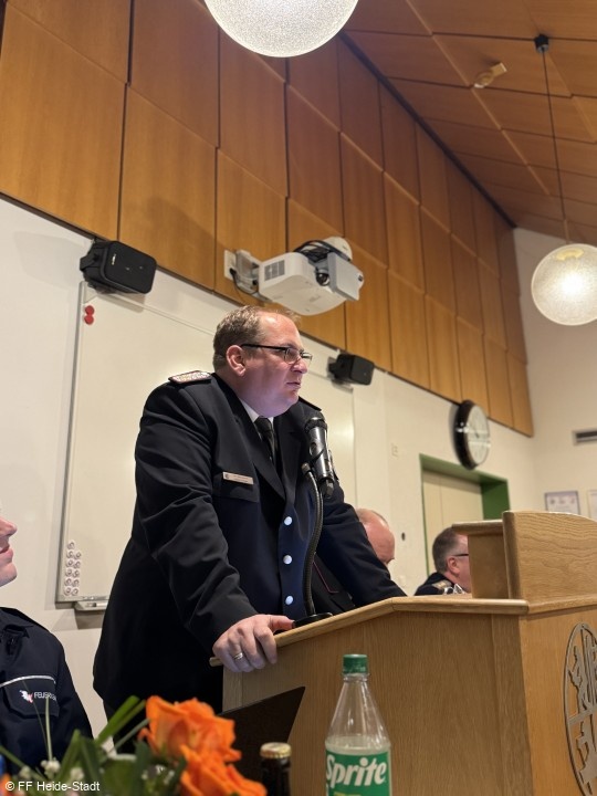 Grußworte des Kreisbrandmeisters M. Dreßler