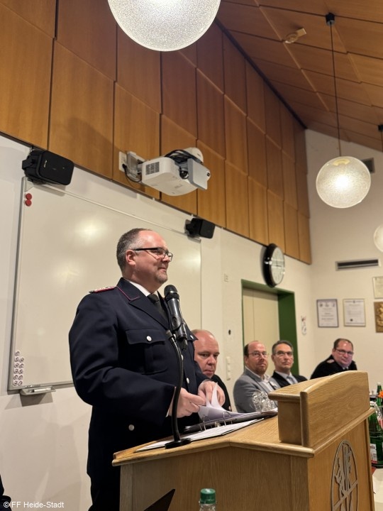 Abrundende Worte unseres Stellv. Ortswehrführers Marco Hansen