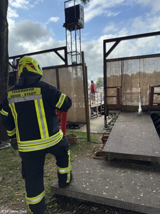 Die Theaterwache sorgte stets für den Brandschutz im Verborgenen