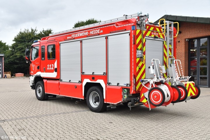 Das neue LF 20; Heckansicht