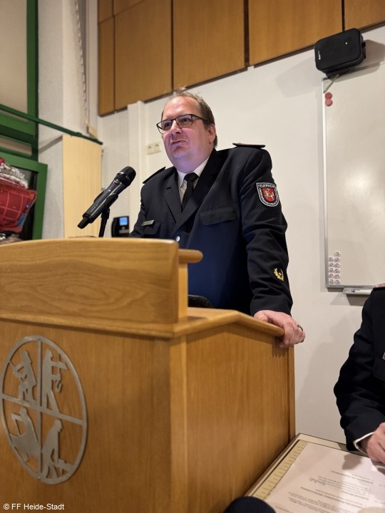 Grußworte des Kreisbrandmeisters Martin Dreßler