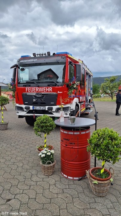 Das neue HLF10 der FF Bischofsheim i.d. Rhön