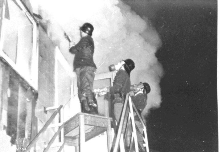 1969 - Großbrand Holzhandel Gehlsen