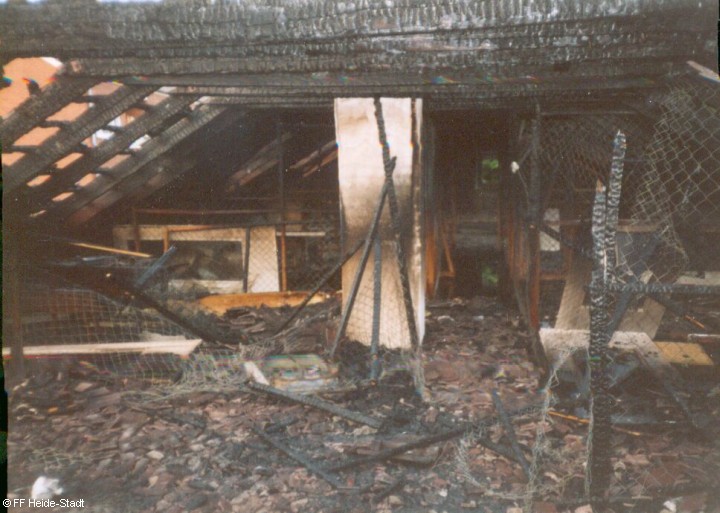 2003 - Dachstuhlbrand