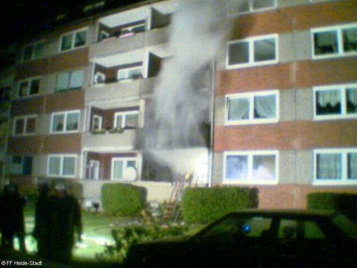 2004 - Feuer im Mehrfamilienhaus