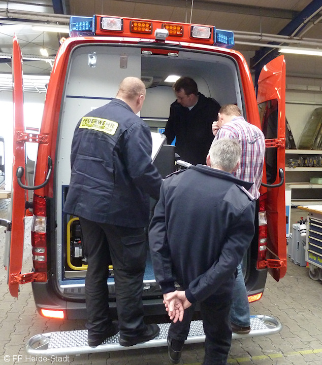 Abnahme bei GSF am 11.04.2012