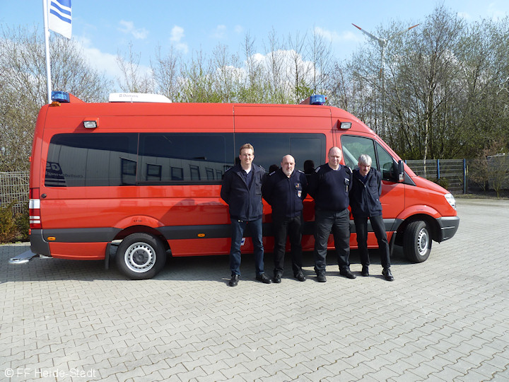 Abholung bei GSF am 11.04.2012