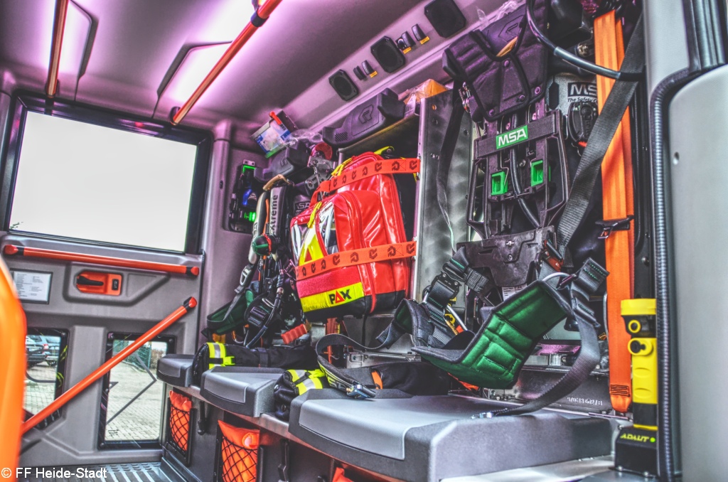 3. HLF 20  Mannschaftskabine